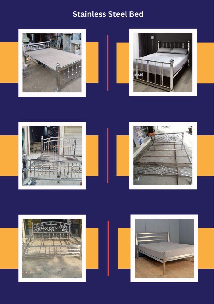 Stainless Steel Bed